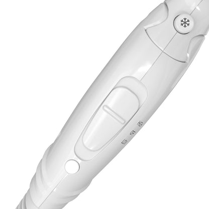 VAV Professional Hair Dryer Far Infrared &amp; Negative Ion Dryer 1200W Air Temperature &amp; Air Volume 6 Sets Salon Grade (White) 