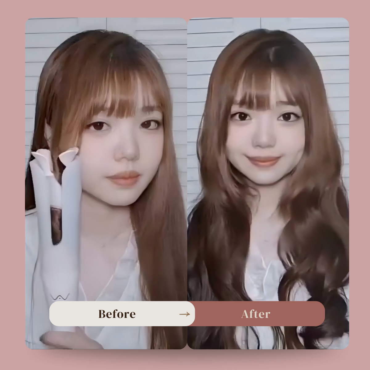 VAV 自動巻きヘアアイロン 160～200℃温度調節可 オートカールアイロン 32ｍｍコテ 簡単便利 スタイリング カーリングワンド 初心者/不器用さん向け 海外兼用