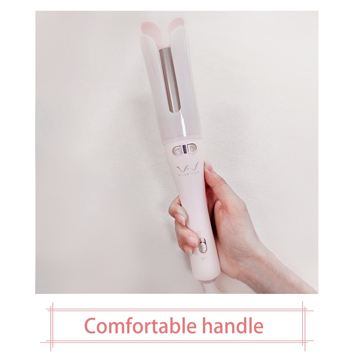 VAV Automatic Curling Iron,Hair Curler Automatic Rotating with One-Click,1.25inch Curling Wand for Long/Medium Hair, 32mm Hair Waving Style Tool 