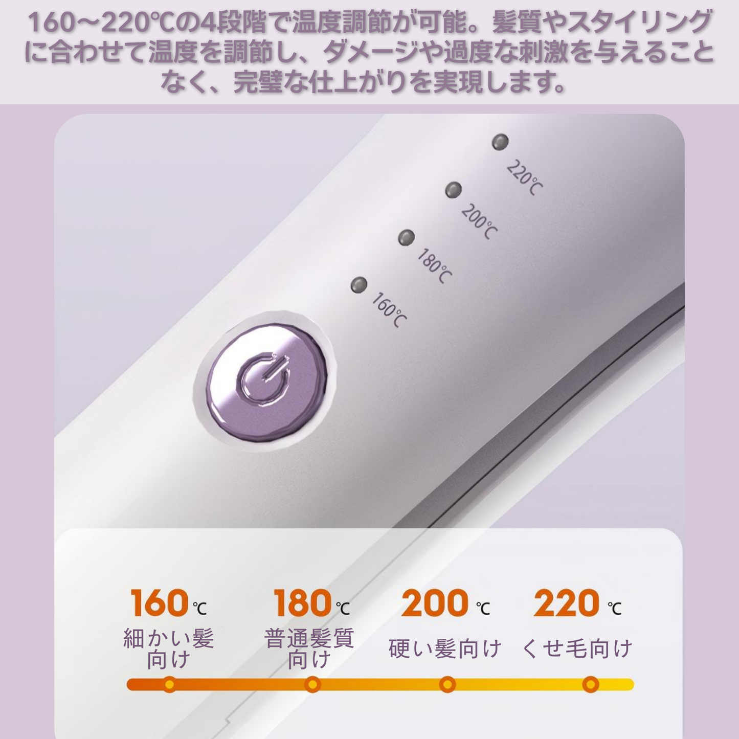 VAV カールアイロン 挟むだけで ウェーブアイロン 32ｍｍコテ 初心者/不器用さん/軟毛/薄毛/ぺたんこ髪/猫っ毛さんに向け ボリュームアップ仕上がり 海外兼用