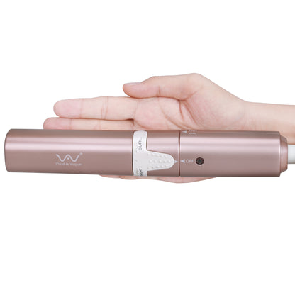 VAV 2IN1 Travel Straightener &amp; Curling Iron, 2-way Mini Hair Iron, Dual-use Curling Iron, Portable, Suitable for Overseas Use 